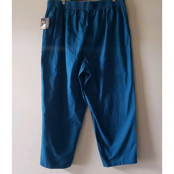 Women's House of Aama High Elastic Waist Pants Target BHM - Blue XXL - Picture 8 of 16